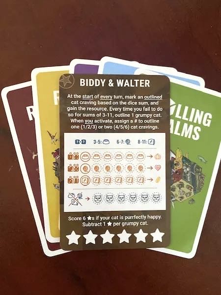 Rolling Realms - Biddy & Walter  (1-6) board game collectible [Barcode 850032180597] - Main Image 2