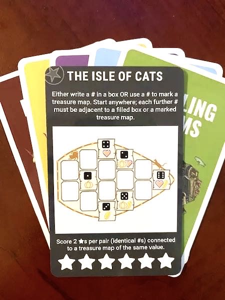 Rolling Realms - The Isle of Cats  (1-6) board game collectible [Barcode 850032180252] - Main Image 2