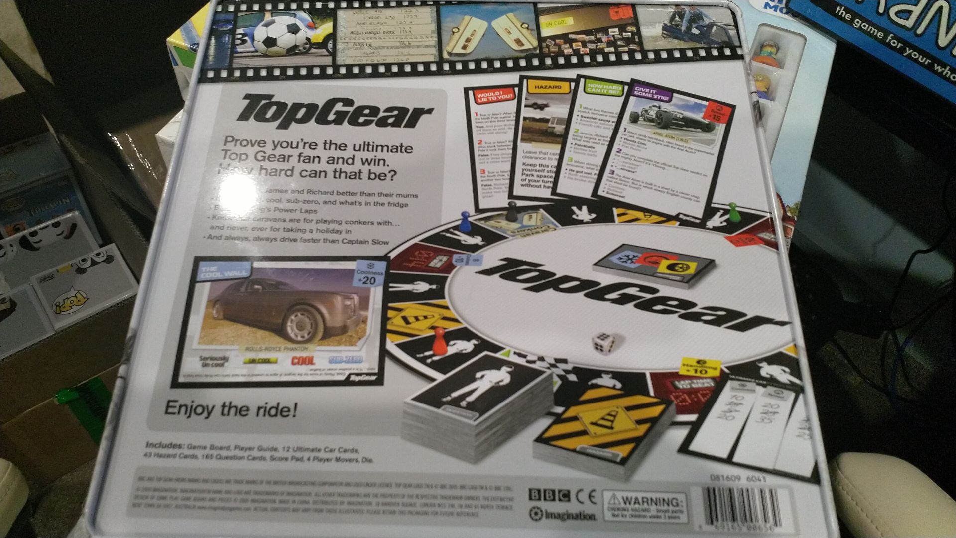 Top Gear  (2-4) board game collectible [Barcode 669165006564] - Main Image 2