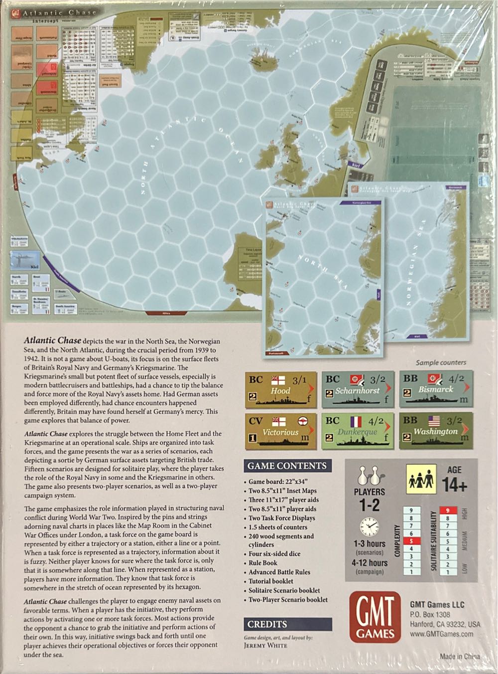 Atlantic Chase: Intercept Volume One  (1-2) board game collectible [Barcode 817054012053] - Main Image 2