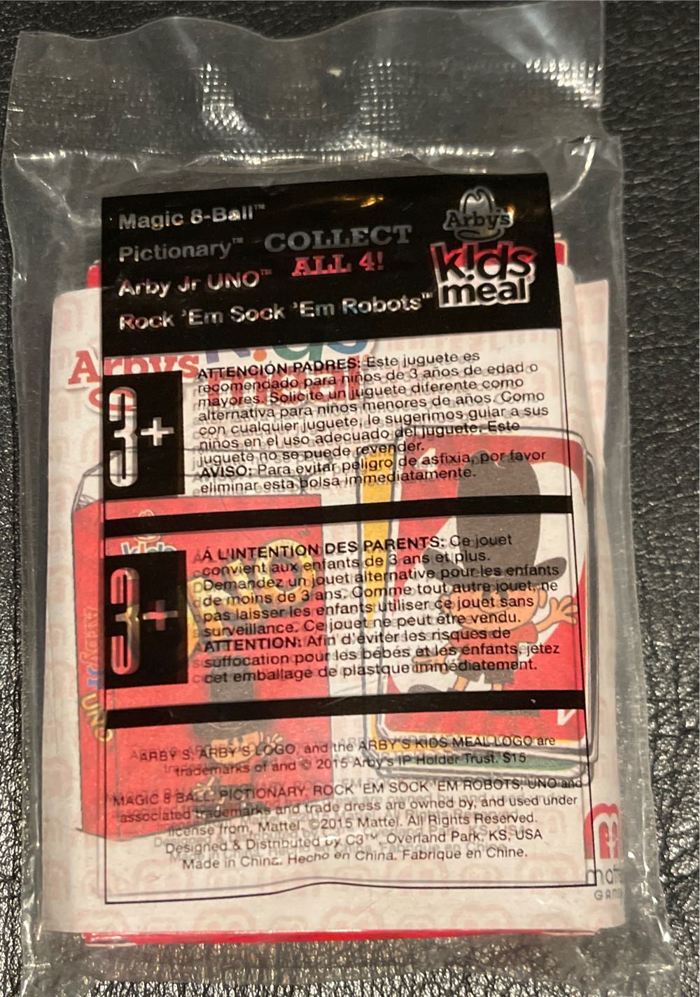 Arby’s Uno  board game collectible - Main Image 2