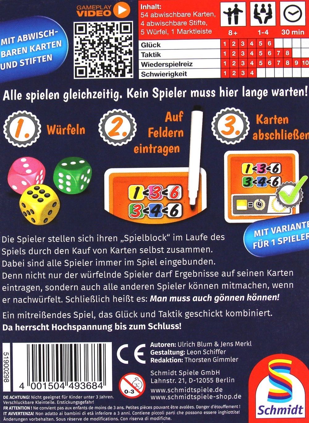 Gönnen Können  (1-4) board game collectible [Barcode 4001504493684] - Main Image 2