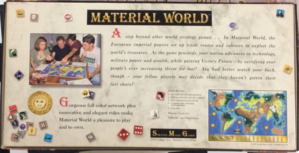 Material World  (2-5) board game collectible - Main Image 2