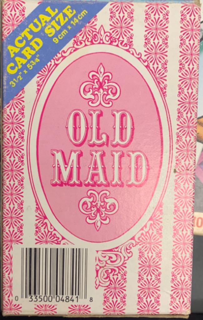 Giant Old Maid  (2-8) board game collectible [Barcode 033500048418] - Main Image 2