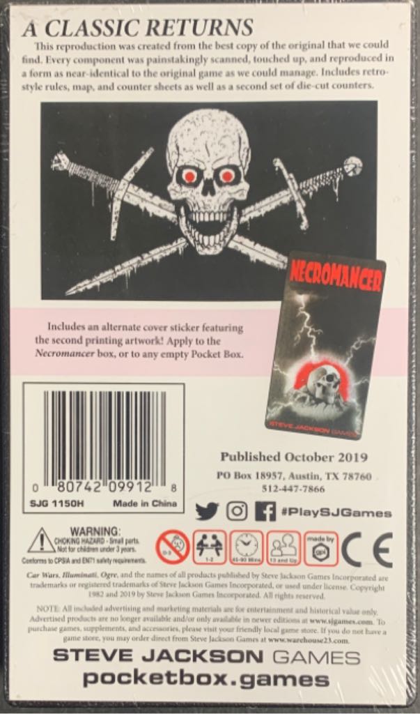 Necromancer  (1-2) board game collectible [Barcode 080742099128] - Main Image 2
