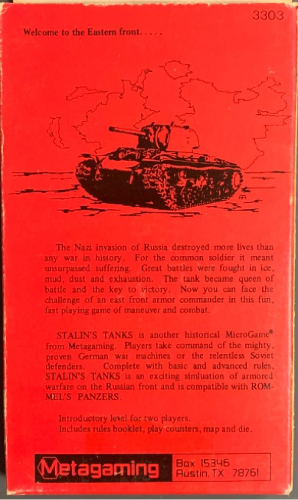 Stalin’s Tanks  (2) board game collectible - Main Image 2