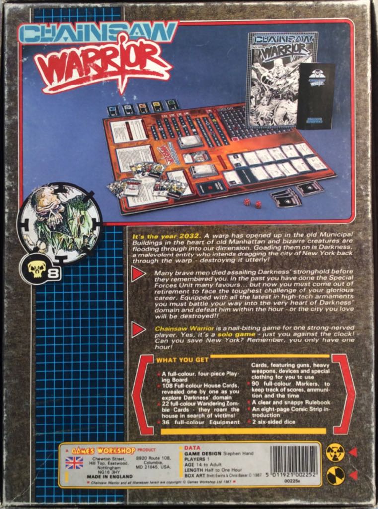 Chainsaw Warrior  (1) board game collectible [Barcode 5011921002252] - Main Image 2