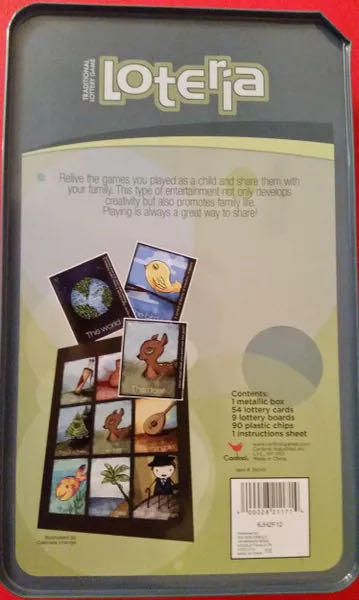 Loteria  (3-10) board game collectible [Barcode 047754555806] - Main Image 2