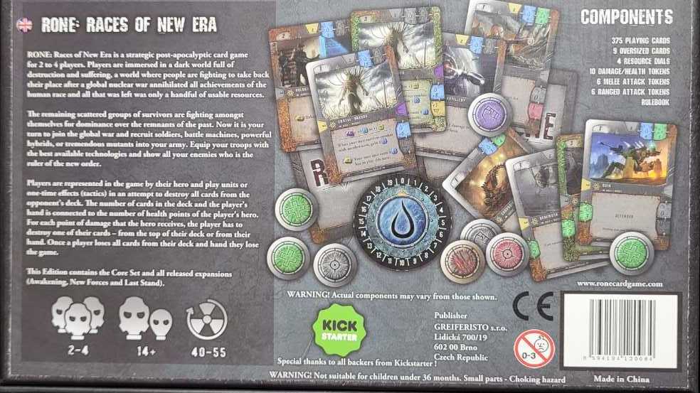 RONE (Complete Edition)  (2-4) board game collectible [Barcode 8594184120064] - Main Image 2