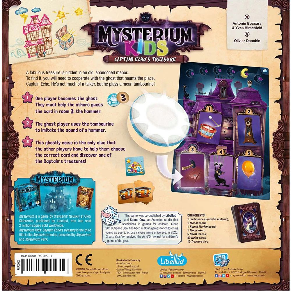 Mysterium Kids  (2-6) board game collectible [Barcode 3558380100591] - Main Image 2