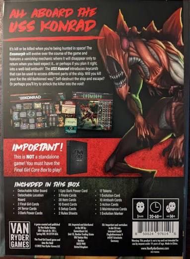 Final Girl S2: Into The Void  (1) board game collectible [Barcode 850024976146] - Main Image 3