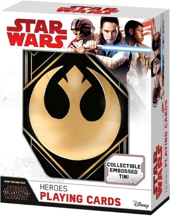 Star Wars: The Last Jedi Heroes Playing Cards  (1+) board game collectible [Barcode 757951184708] - Main Image 2