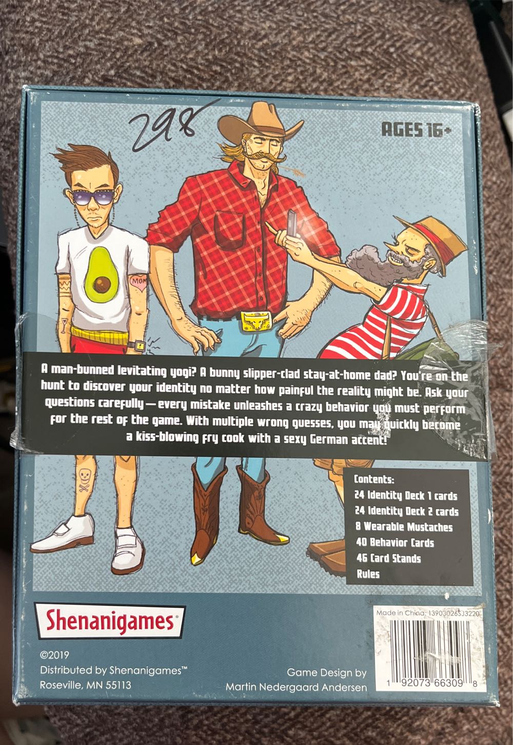 Mistaken Identity  board game collectible [Barcode 192073663098] - Main Image 2