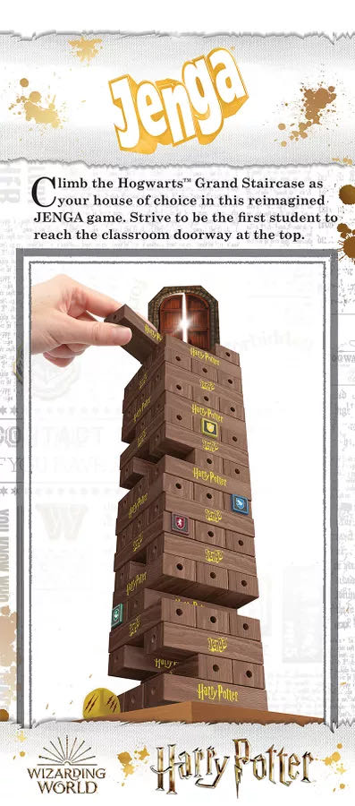 Jenga: Harry Potter  (1+) board game collectible [Barcode 700304154835] - Main Image 2