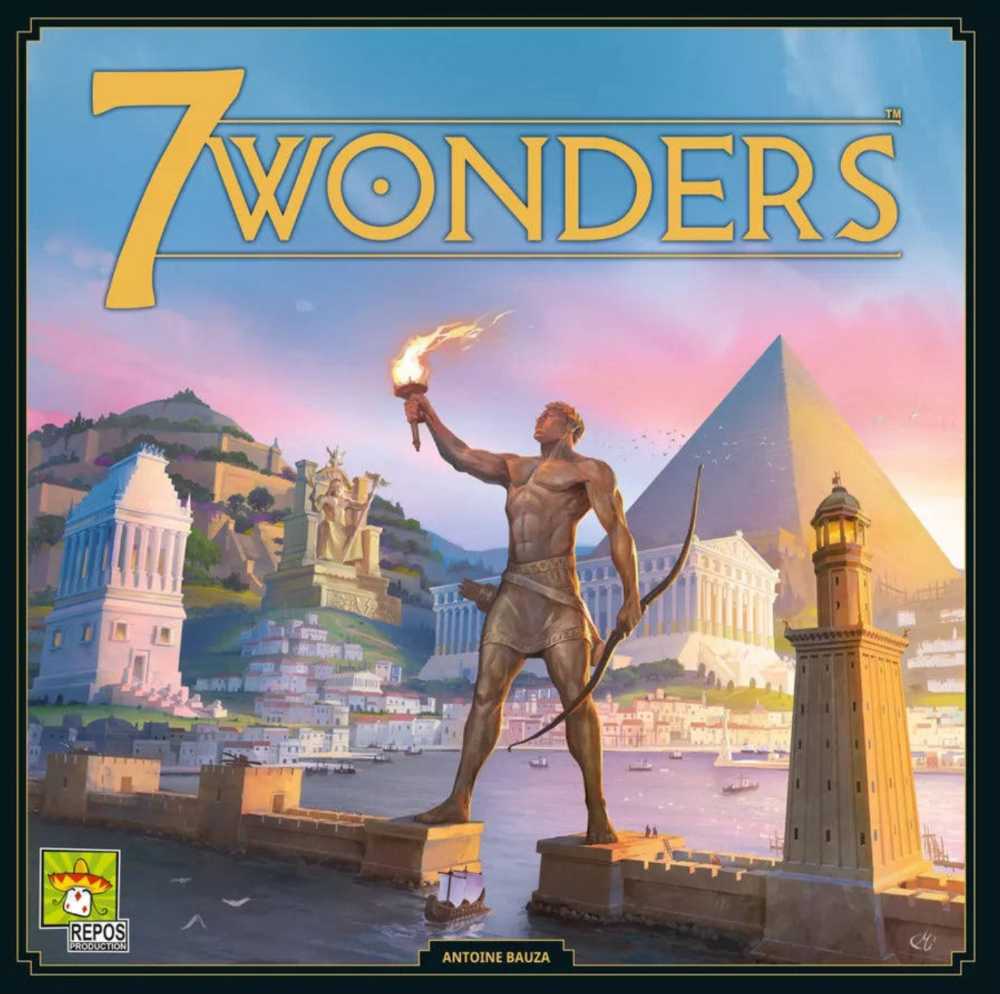 7 Wonders (Second Edition)  (3-7) board game collectible [Barcode 5425016923764] - Main Image 2