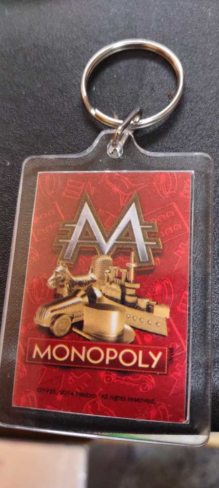 Monopoly Keychain Mr Monopoly   board game collectible - Main Image 2