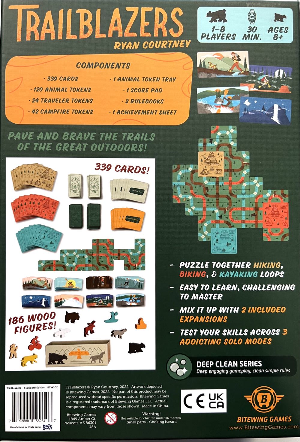 Trailblazers (Standard Edition)  (1-8) board game collectible [Barcode 793888582347] - Main Image 2