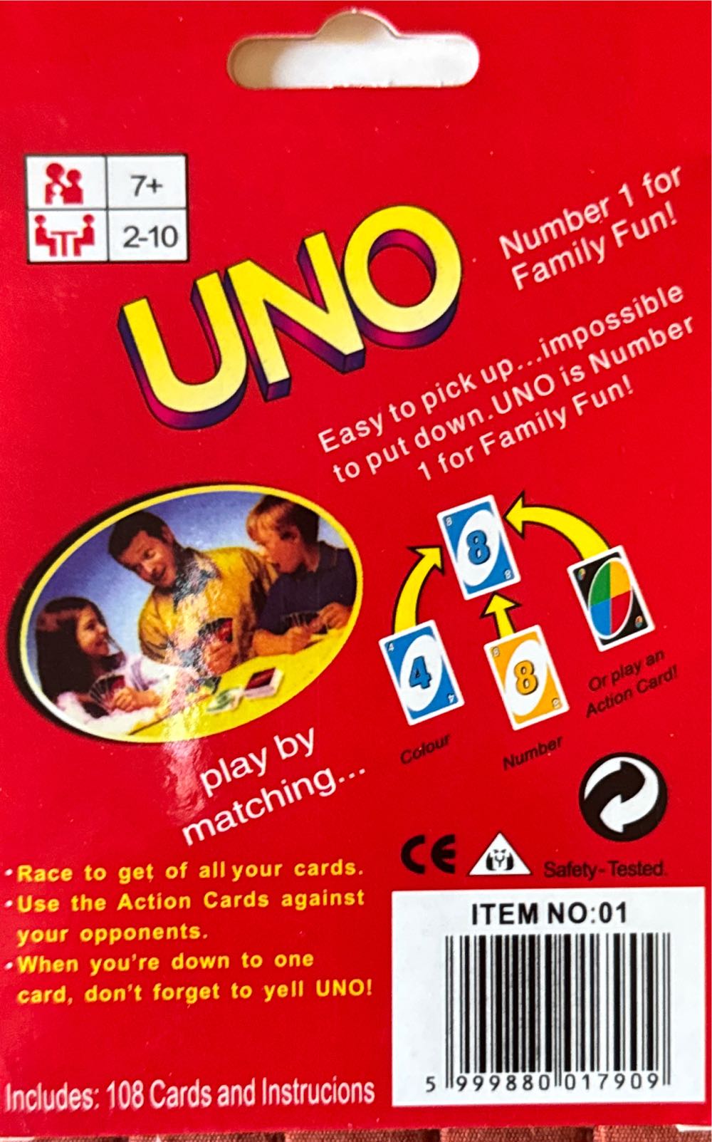 OUN  (2-10) board game collectible [Barcode 5999880017909] - Main Image 3