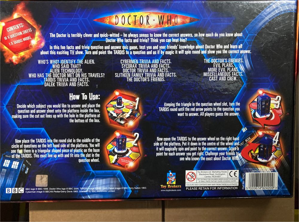 Facts & Trivia Quiz Game  board game collectible [Barcode 5020674924209] - Main Image 2