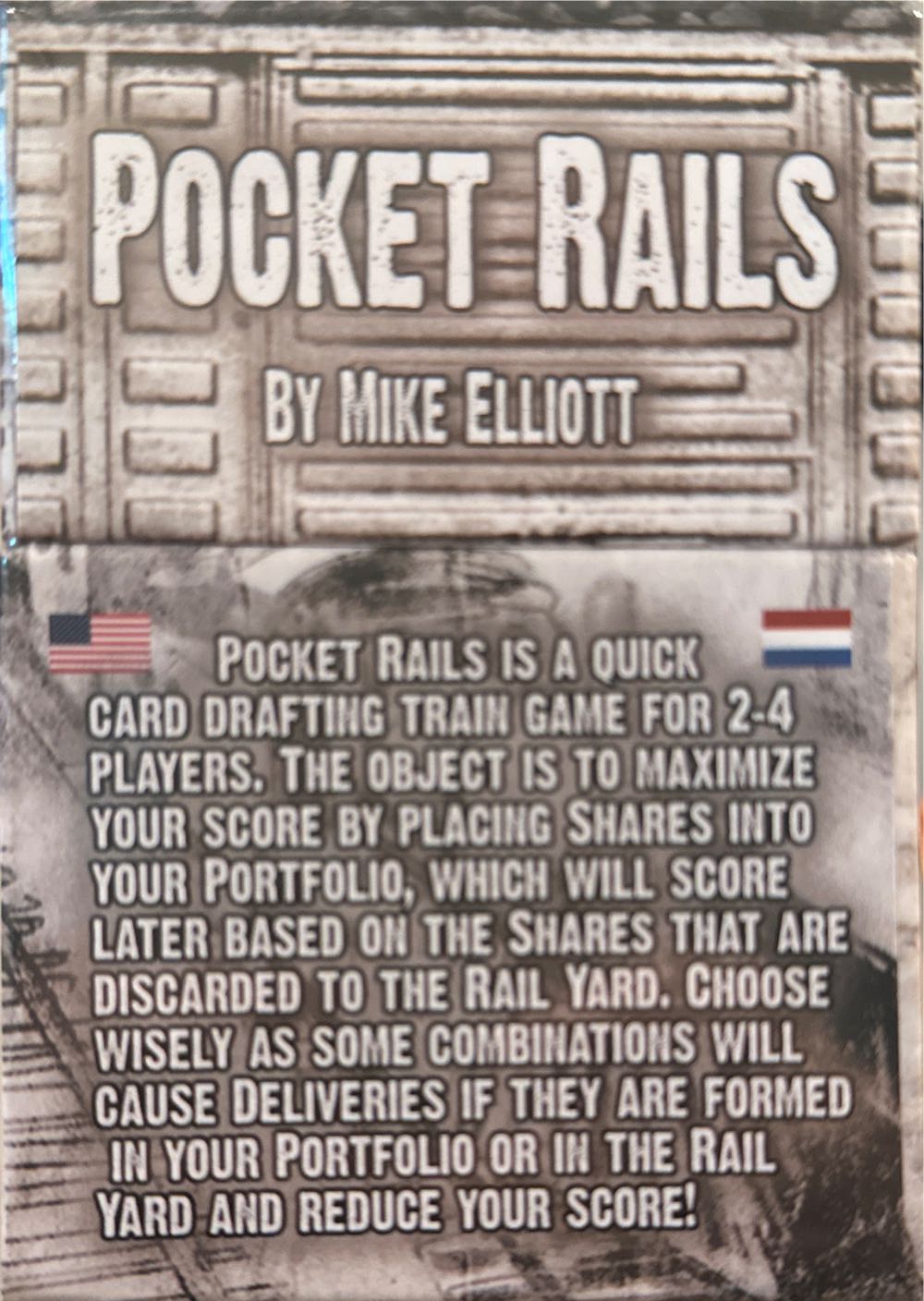 Pocket Rails  (2-4) board game collectible [Barcode 609456648929] - Main Image 2