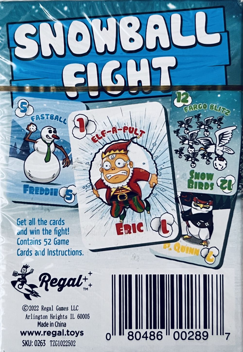 Snowball Fight  (2-4) board game collectible [Barcode 080486002897] - Main Image 2