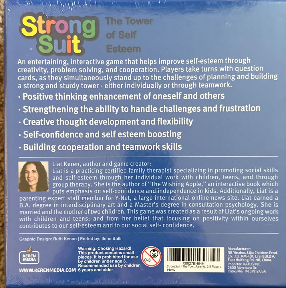 Strong Suit The Tower Of Self Esteem  (2-5) board game collectible - Main Image 2