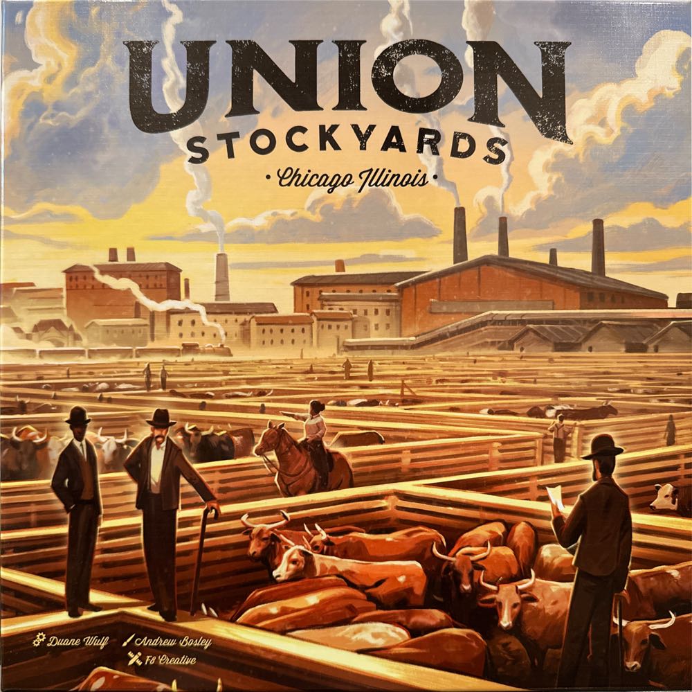 Union Stockyards  (2-5) board game collectible [Barcode 793888385184] - Main Image 2