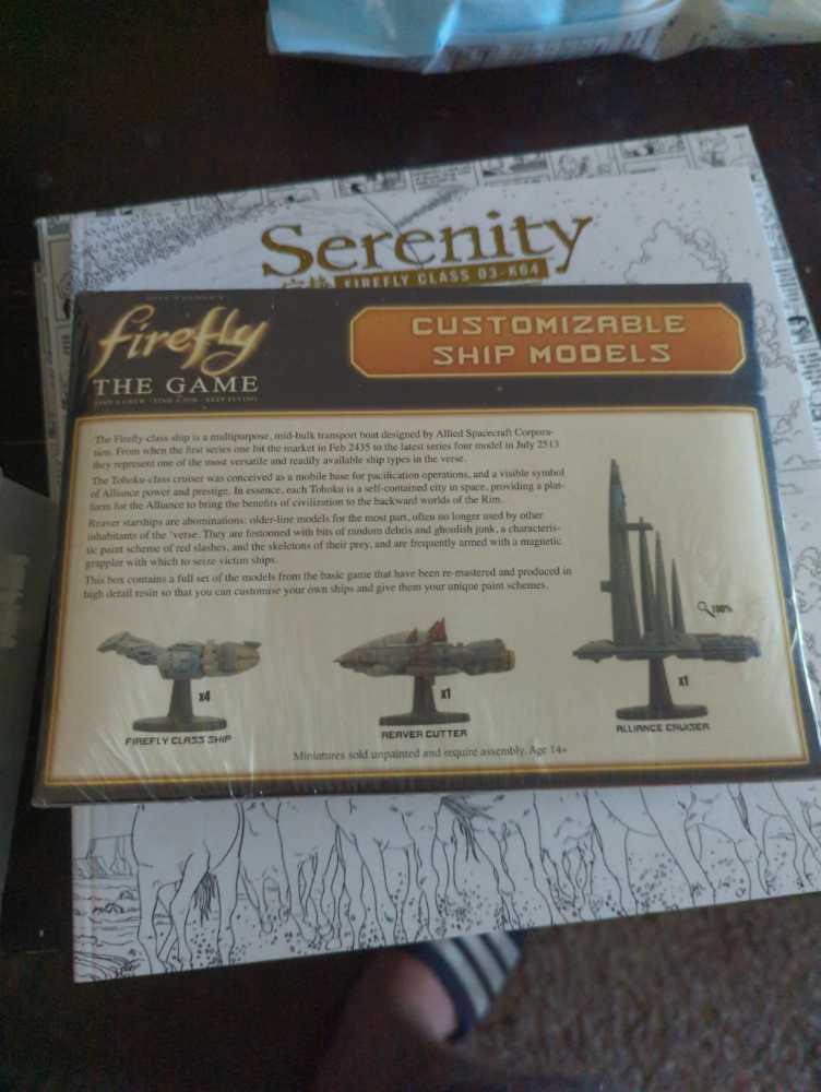 Firefly The Game: Customizable Ship Model  board game collectible [Barcode 9420020226425] - Main Image 2