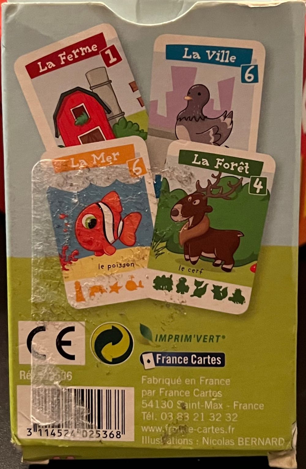 Mes Animaux Preferes  (2-4) board game collectible [Barcode 3114524025368] - Main Image 2