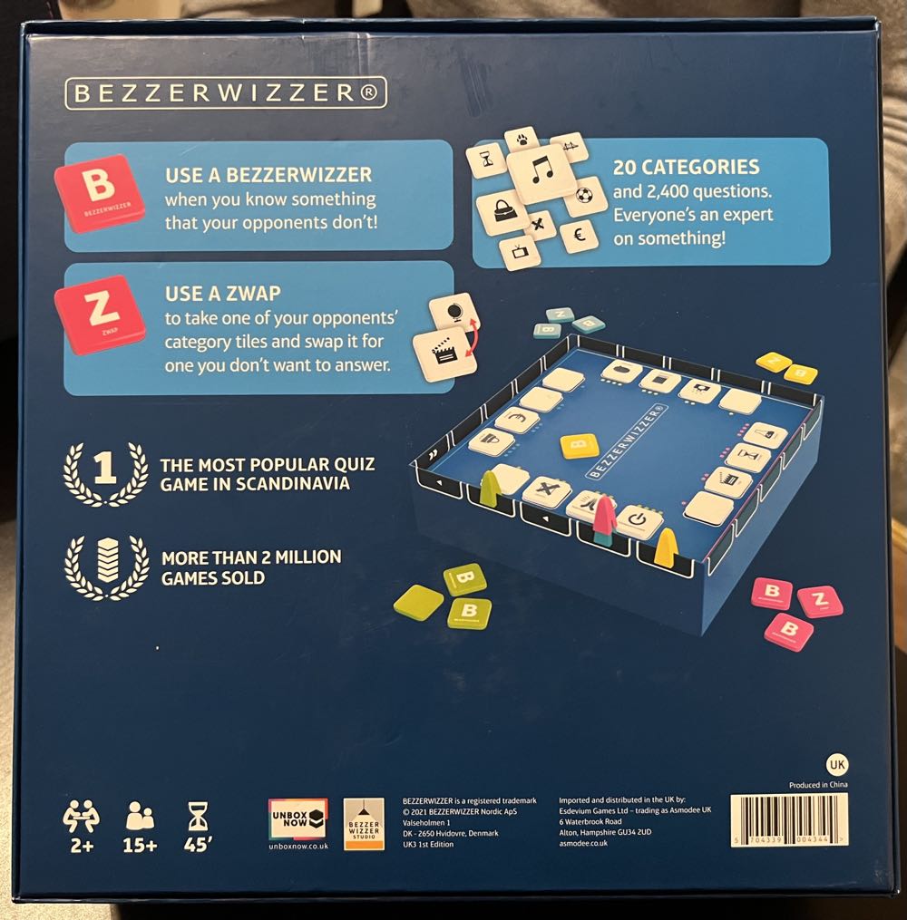 Bezzerwizzer  (2-12) board game collectible [Barcode 5704339004344] - Main Image 2
