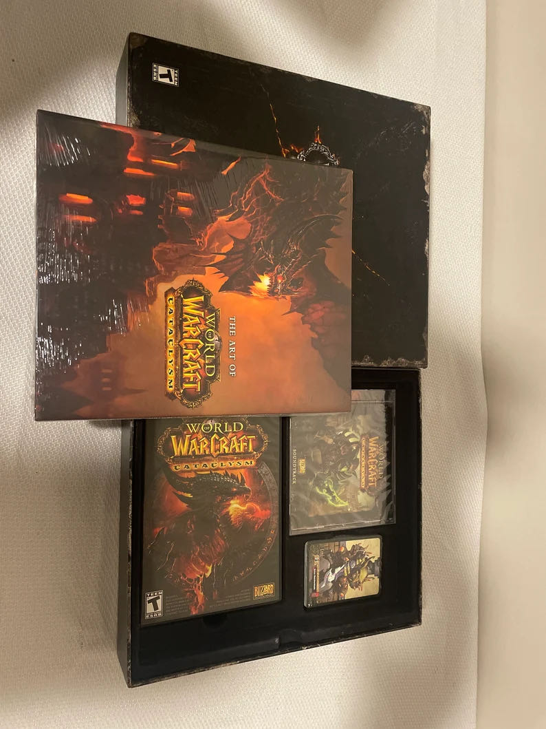 World Of Warcraft: Cataclysm Collector’s Edition Used Warcraft Pc Incomplete Expansion  board game collectible [Barcode 3348542231627] - Main Image 2