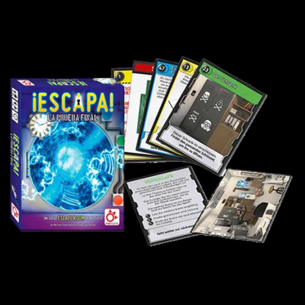 ¡ESCAPA! - La Prueba Final  (1 - 6) board game collectible [Barcode 8437015001227] - Main Image 2