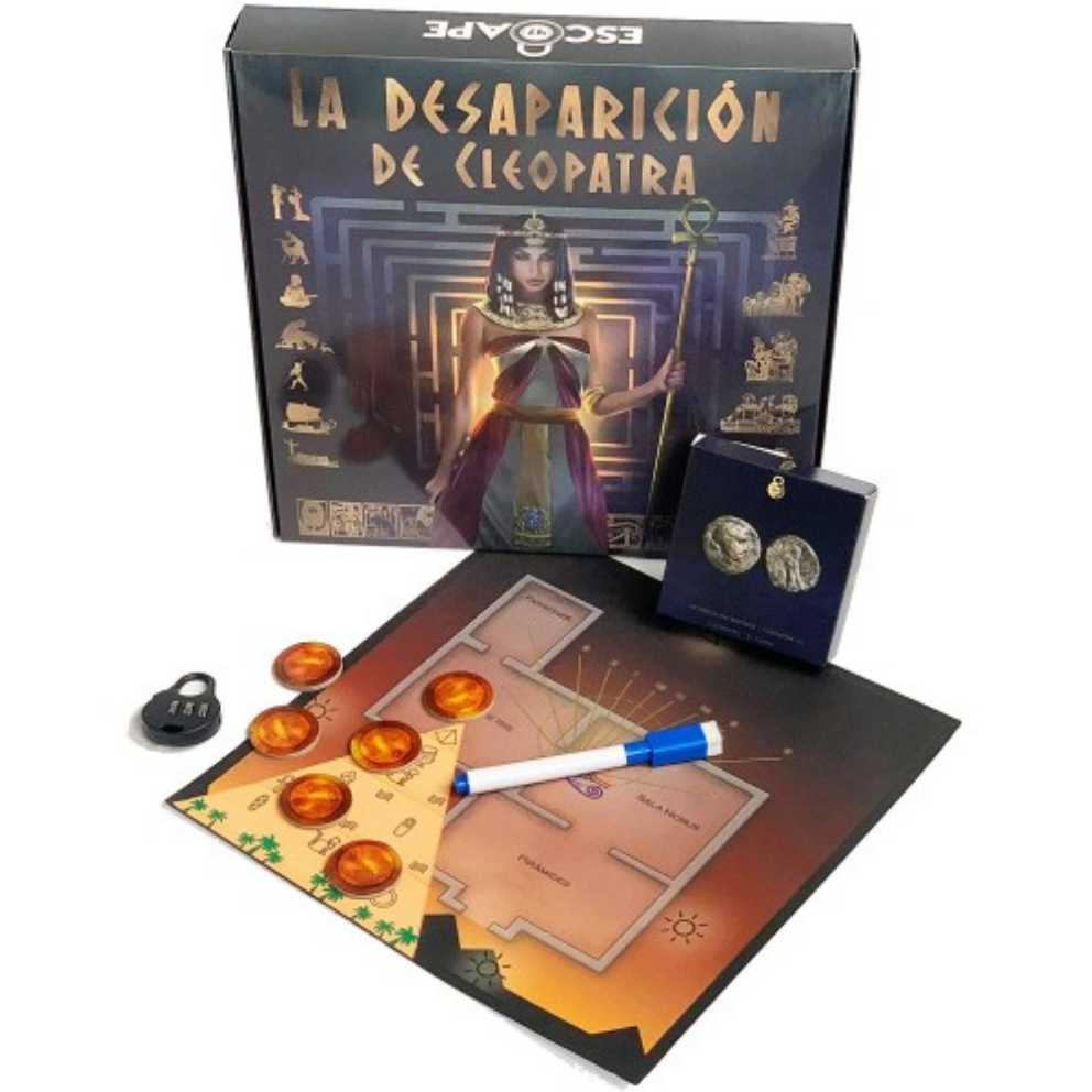 La Desaparición De Cleopatra  board game collectible [Barcode 694536894266] - Main Image 2