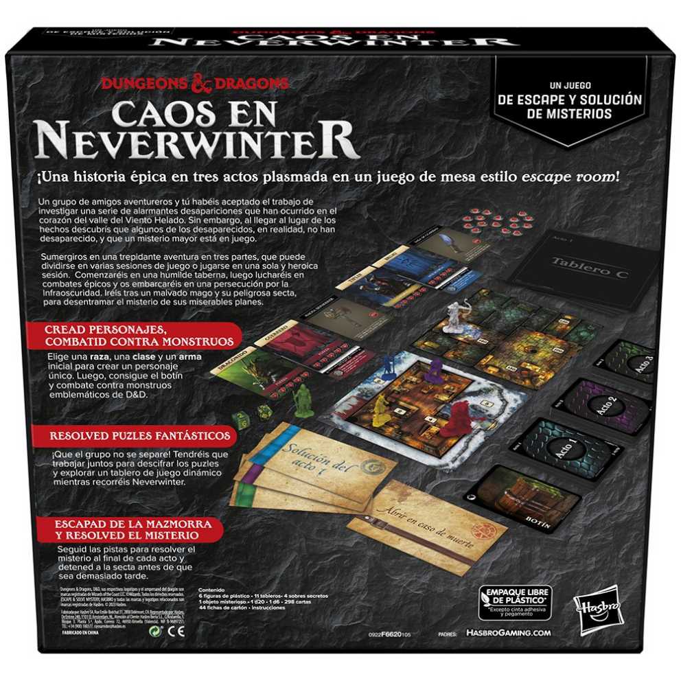 Dungeons & Dragons - Caos En Neverwinter  (2 - 6) board game collectible [Barcode 5010996107060] - Main Image 2