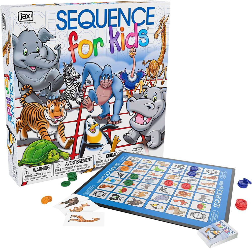 Sequence for Kids (2–4 players | 3+ | ? min.)  (2–4) board game collectible [Barcode 035261082069] - Main Image 4
