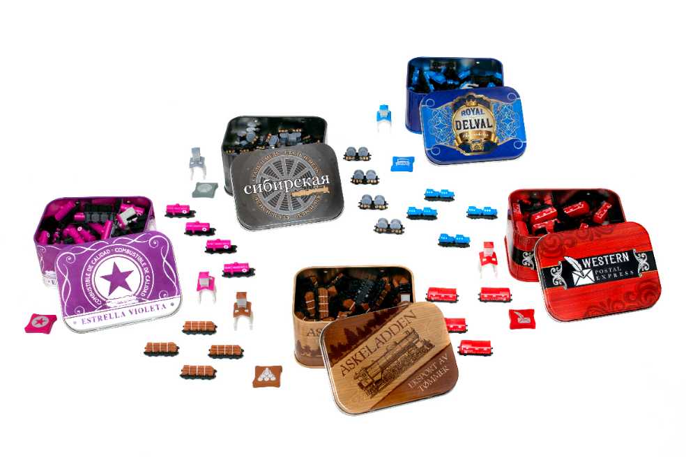 Ticket To Ride: Europa 15. Rocznica  (2-5) board game collectible [Barcode 824968211335] - Main Image 2