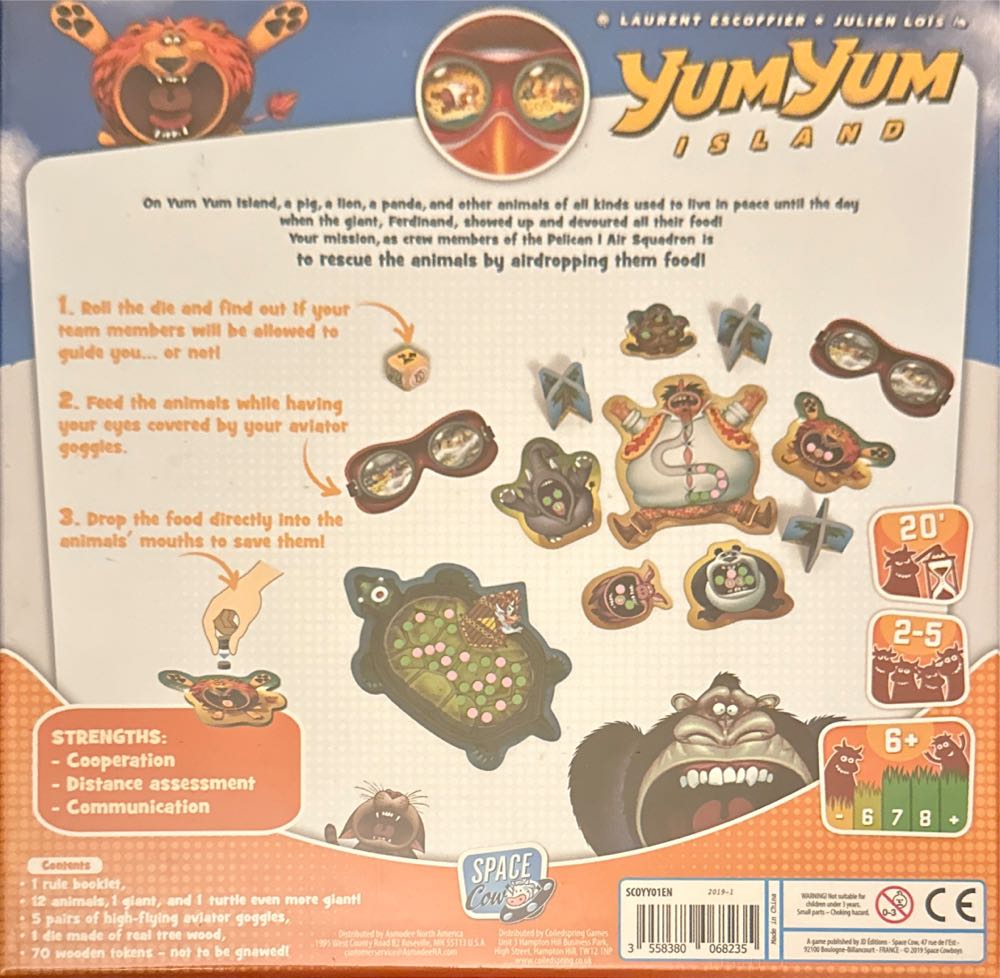 Yum Yum Island  (2-5) board game collectible [Barcode 3558380068235] - Main Image 2