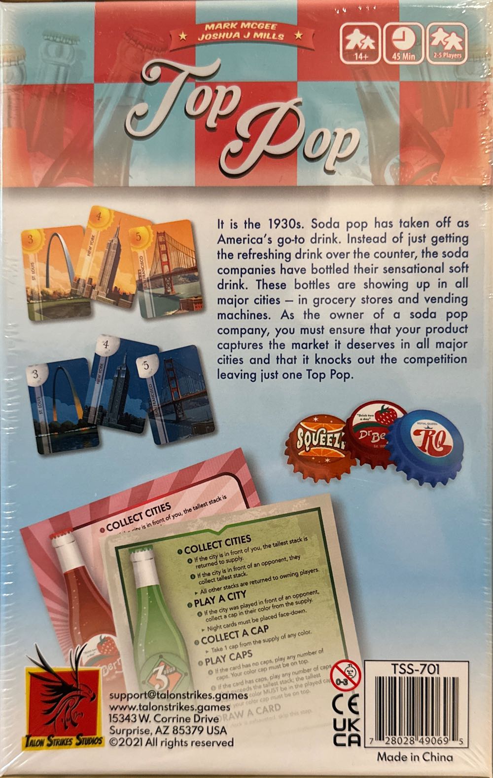 Top Pop  (2-5) board game collectible [Barcode 728028490695] - Main Image 2