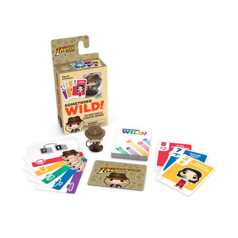 FUNKO SOMETHING WILD!® Card Game INDIANA JONES Edition  (2-4) board game collectible [Barcode 889698629997] - Main Image 2