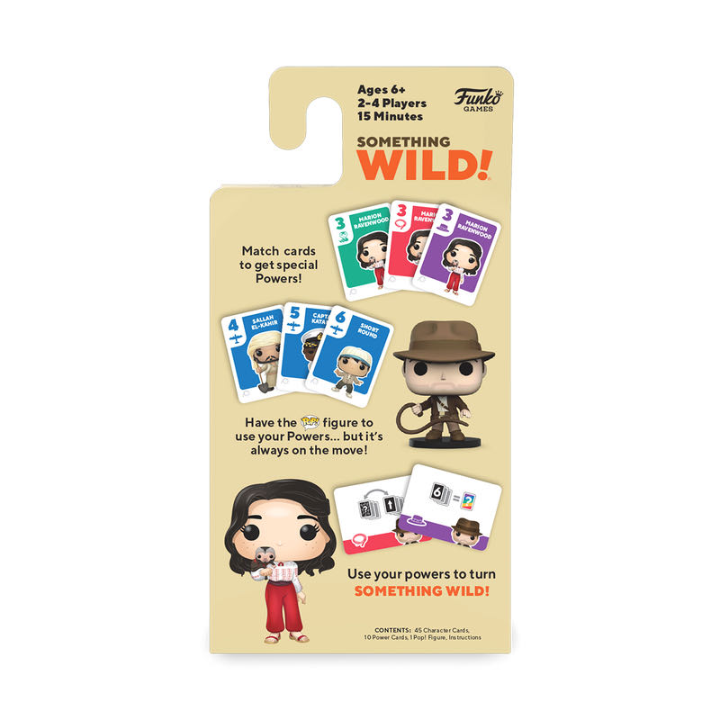 FUNKO SOMETHING WILD!® Card Game INDIANA JONES Edition  (2-4) board game collectible [Barcode 889698629997] - Main Image 4