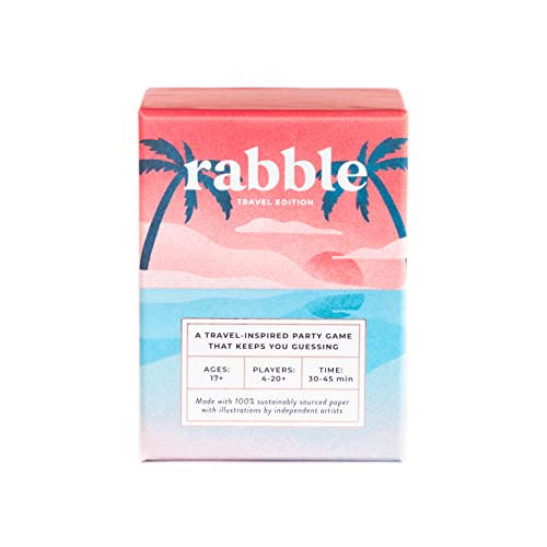 Rabble: Travel Edition | Adult Party Games & Card Games Travel Game Adult Games For Parties  board game collectible [Barcode 195893557158] - Main Image 1