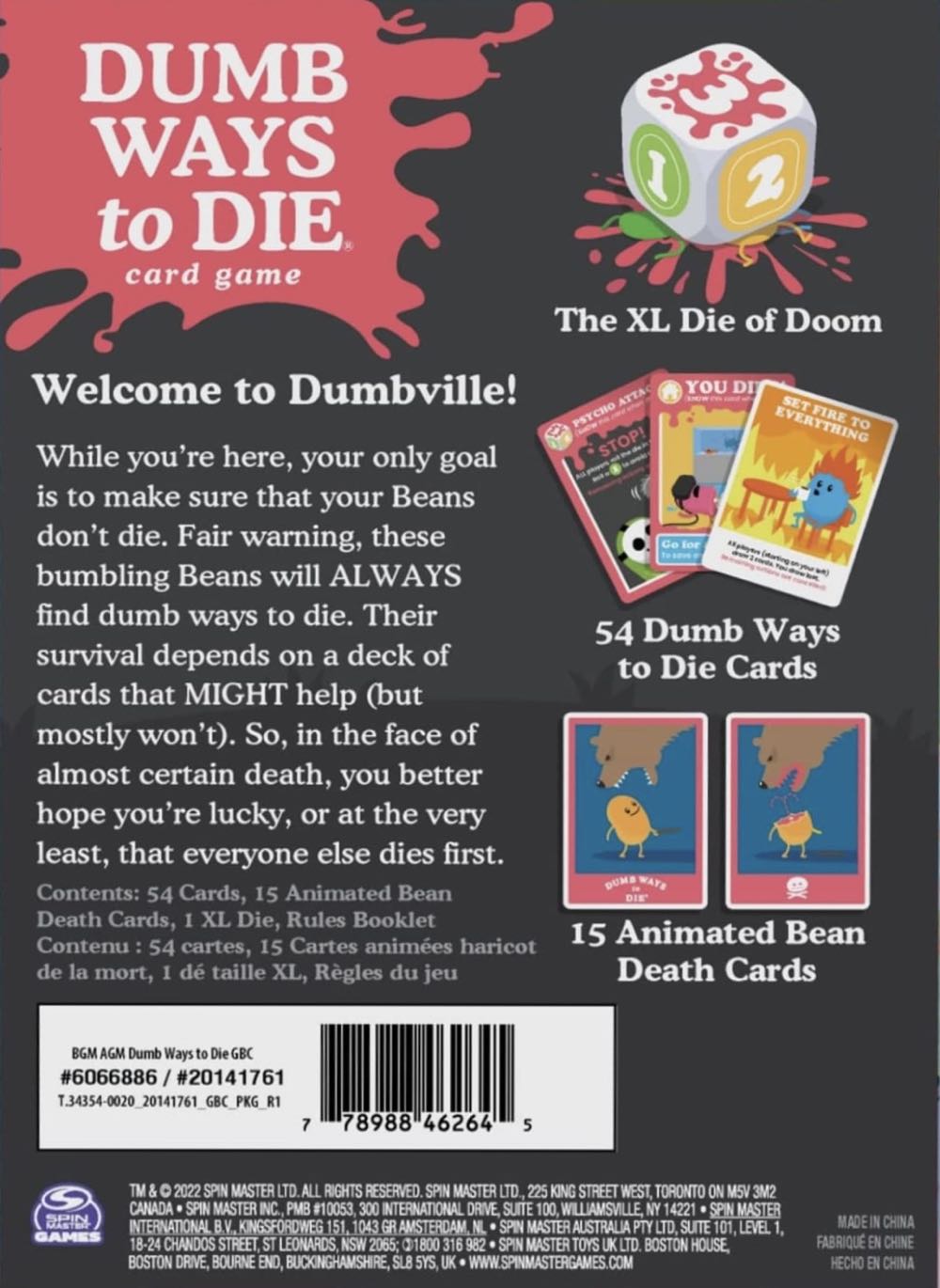 Dumb Ways To Die  (2-5) board game collectible [Barcode 778988462645] - Main Image 2