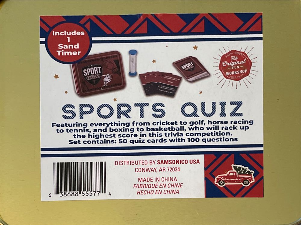 Sports Quiz  (2) board game collectible - Main Image 2