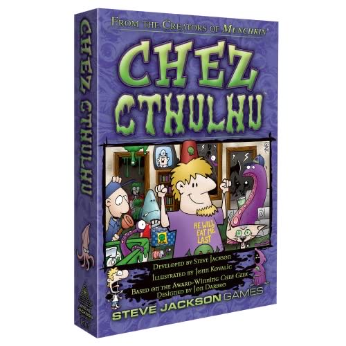 Steve Jackson Games Chez Cthulhu 2nd Edition  board game collectible [Barcode 080742095885] - Main Image 1