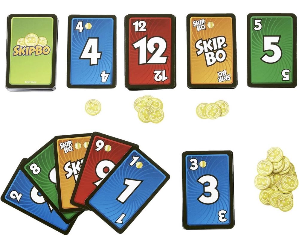 Skip-Bo Masters (2–6 players | 7+ | ? min.)  (2–6) board game collectible [Barcode 194735093069] - Main Image 3