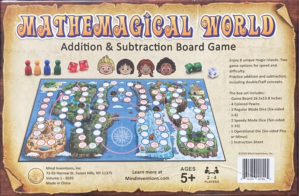 Mathemagical World  (2-4) board game collectible [Barcode 860036001545] - Main Image 2