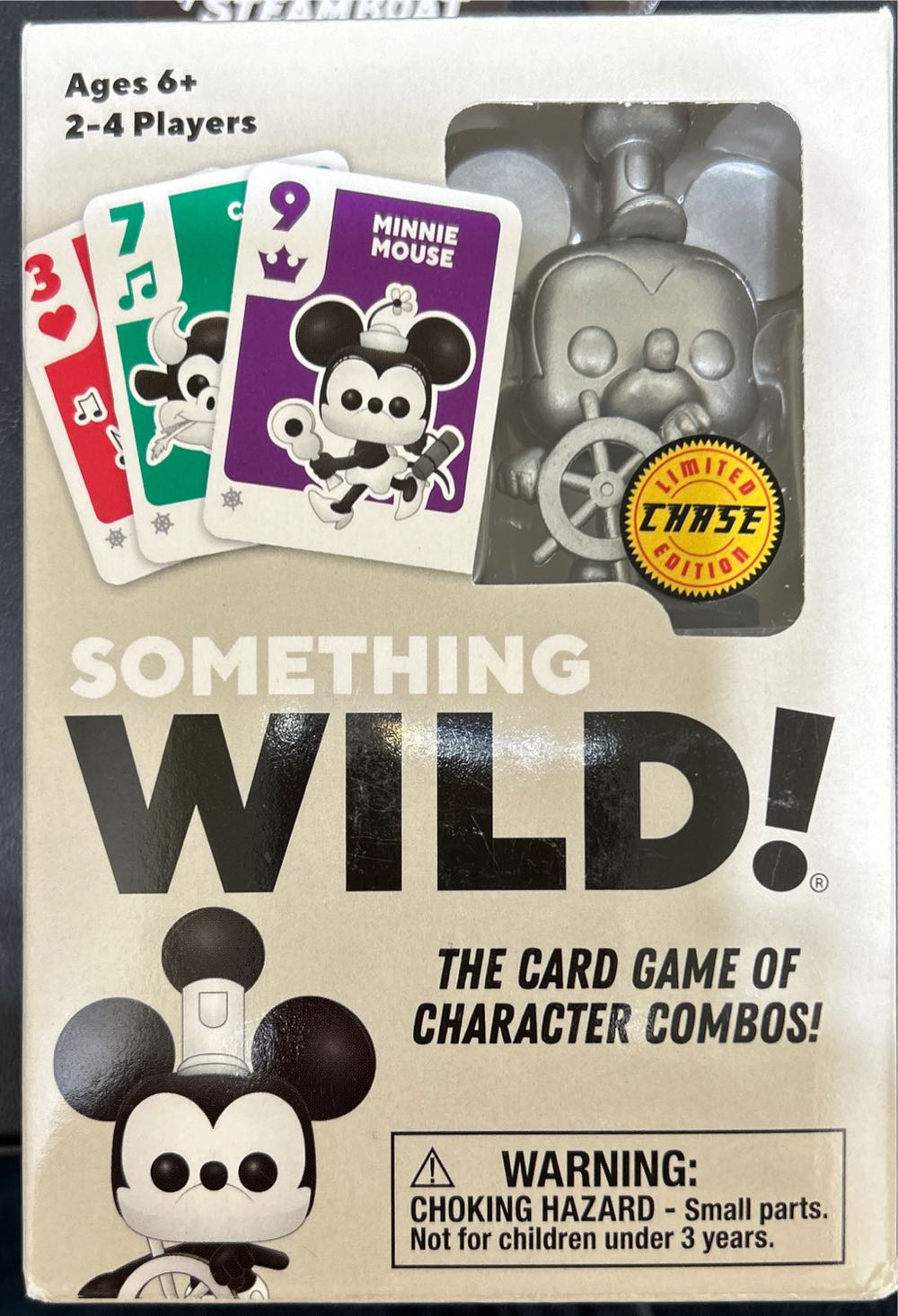 Funko Pop! Games: Something Wild! Disney Mickey Mouse Card Game Steamboat Willie With Chase Styles May Vary  (2-4) board game collectible [Barcode 889698684781] - Main Image 2
