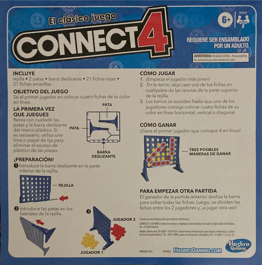 Connect 4  (2) board game collectible [Barcode 195166160085] - Main Image 4