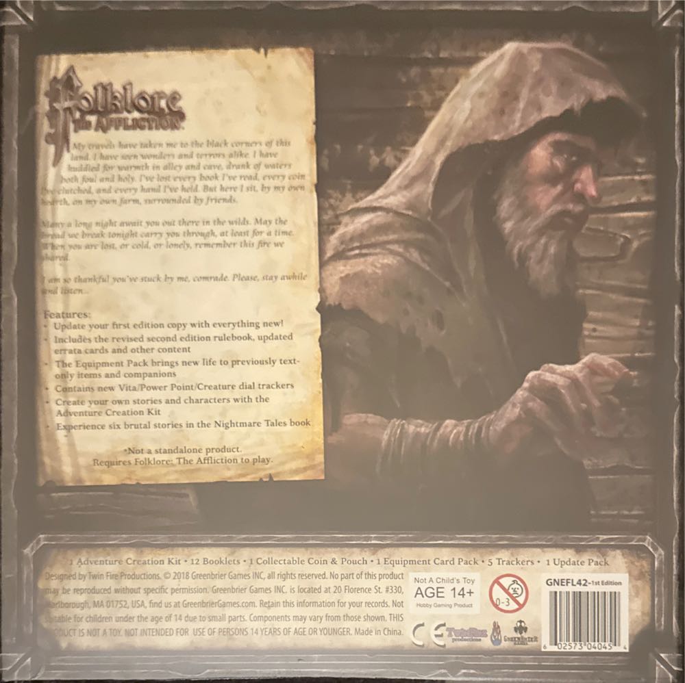 Folklore The Affliction: Farmer Bundle (1E->2E)  board game collectible [Barcode 602573040454] - Main Image 2