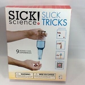 Sick Science Slick Tricks Complete With Instructions Fun Educational Kit  board game collectible [Barcode 813268013909] - Main Image 1